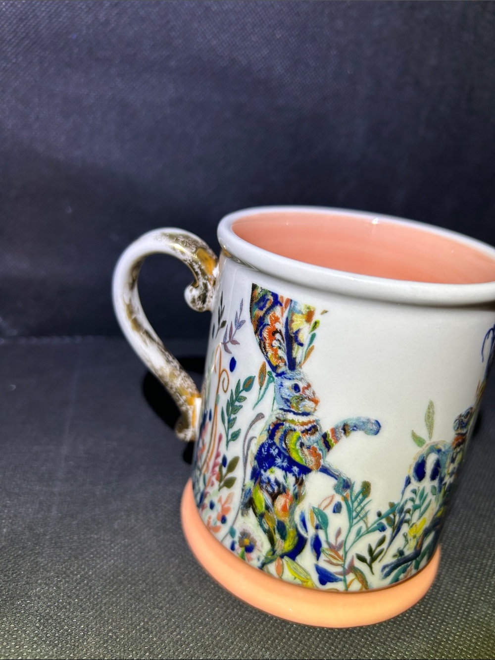 Starla M. Halfmann Dancing Hares Coffee Mug. - Picture 9 of 12